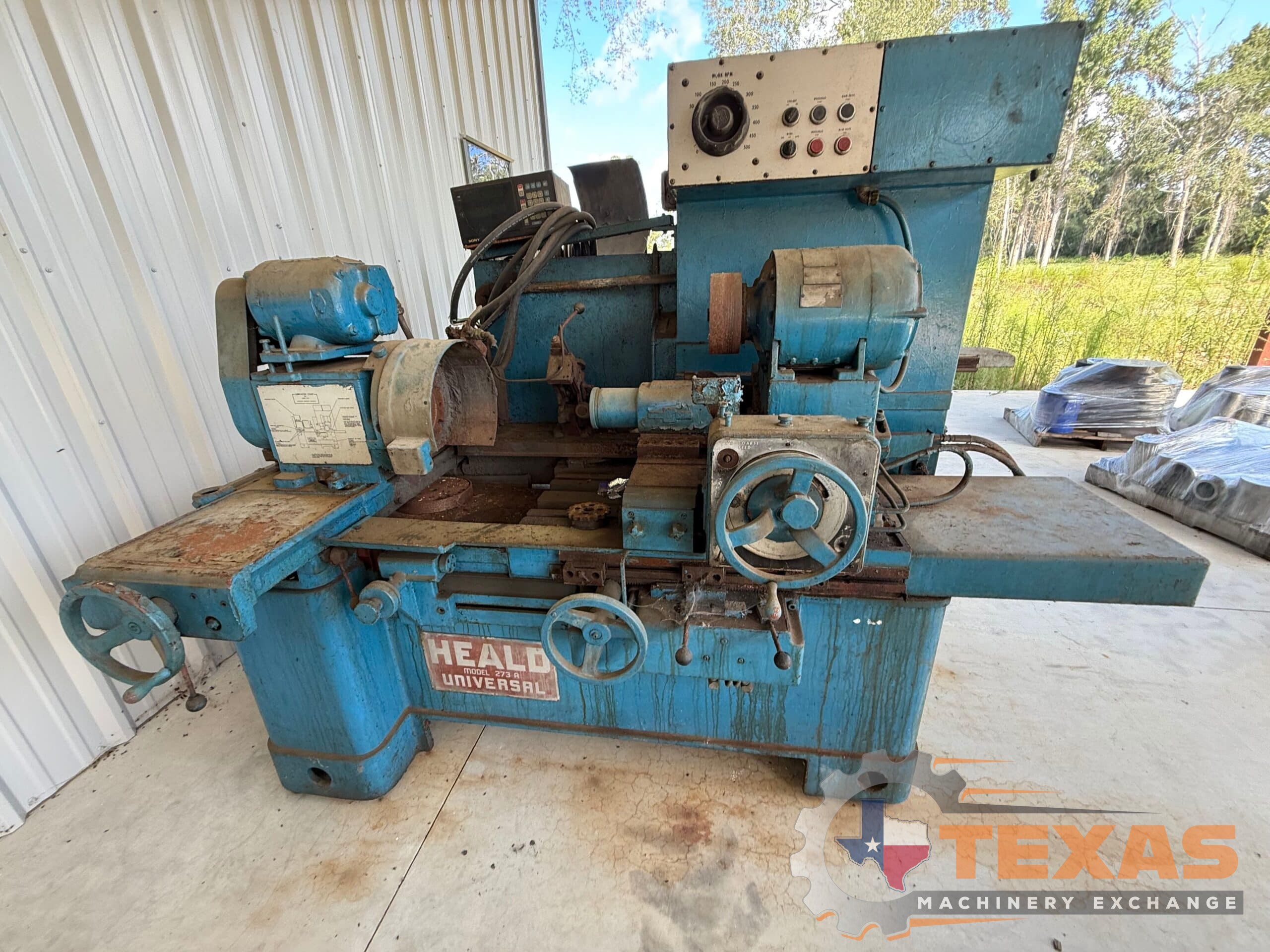 【未使用】FS-STD True MachineHead Aged Nickel Heald 273A Grinder for Sale | Texas Machinery Exchange